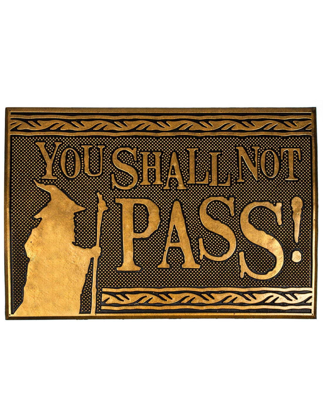 Le Seigneur des Anneaux paillasson You Shall Not Pass 40 x 60 cm - La Muchette