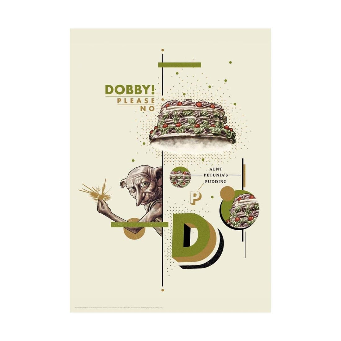 Lithographie Dobby 42 x 30 cm - La Muchette
