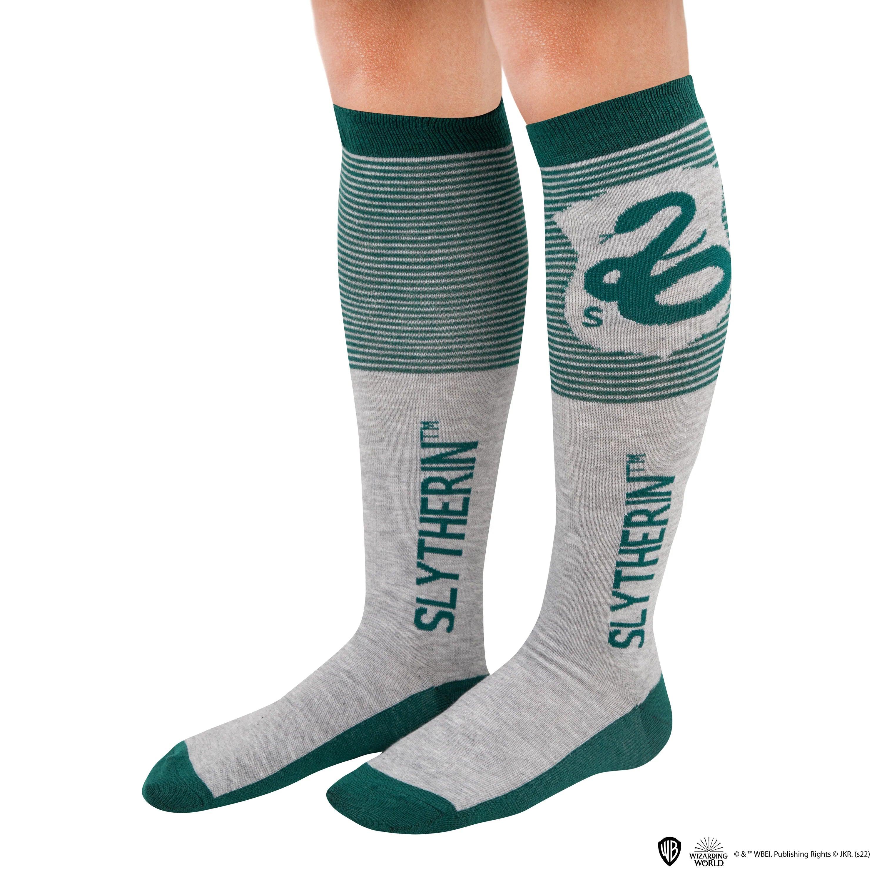Lot de 3 paires de chaussettes hautes Serpentard - La Muchette
