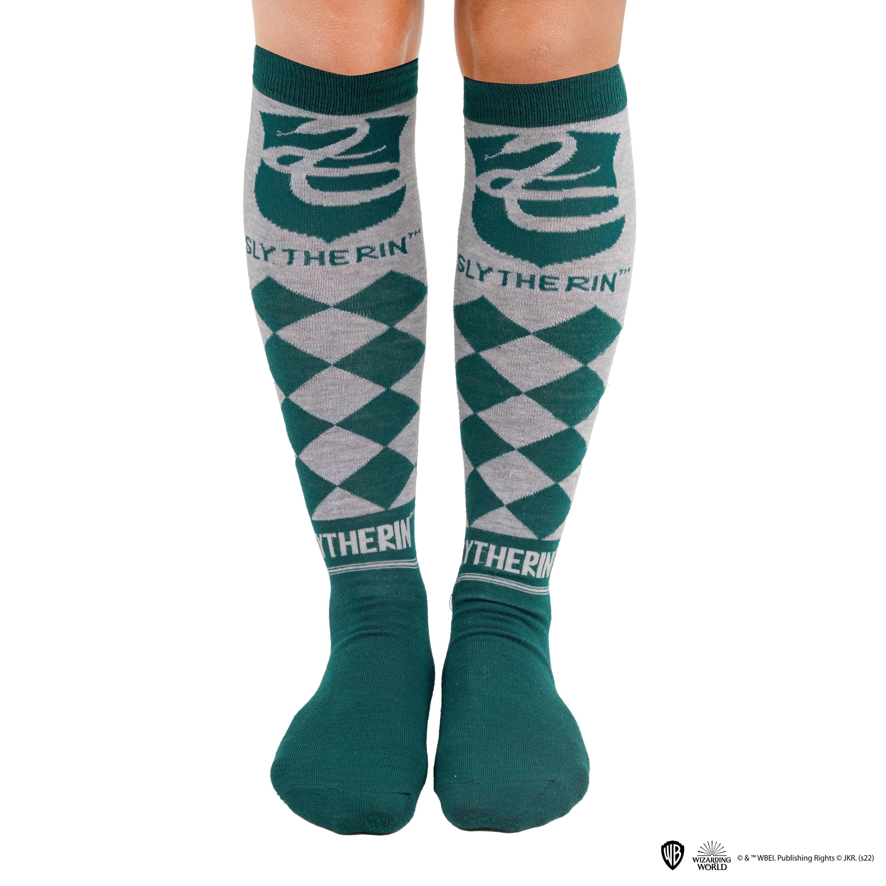 Lot de 3 paires de chaussettes hautes Serpentard - La Muchette