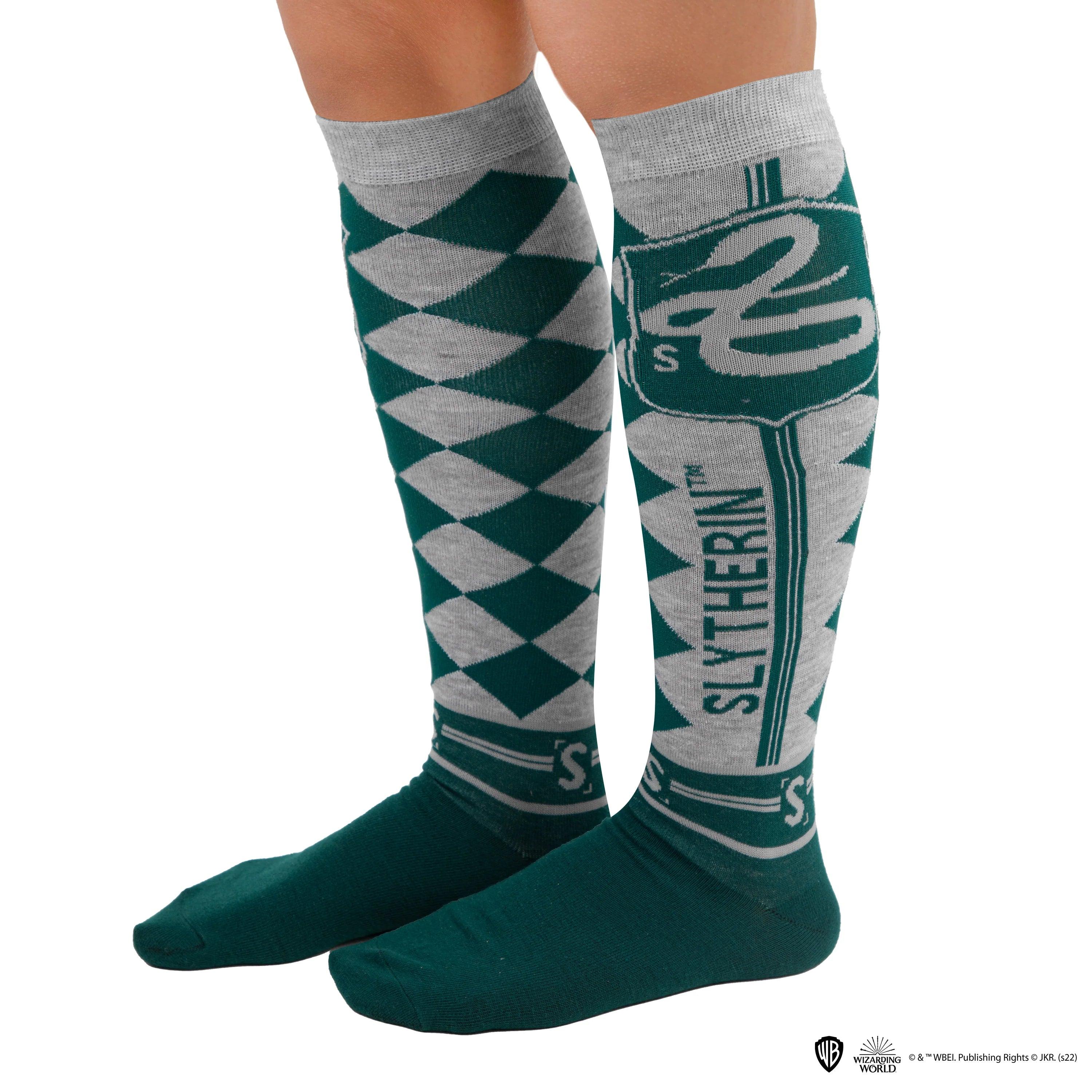 Lot de 3 paires de chaussettes hautes Serpentard - La Muchette