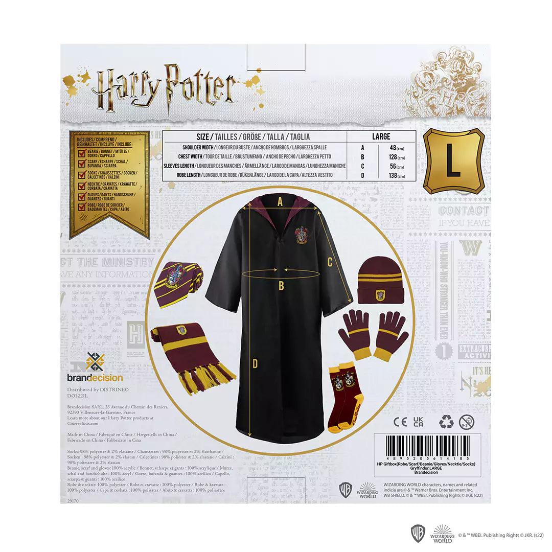 Pack vêtements 6 pièces Gryffondor - La Muchette