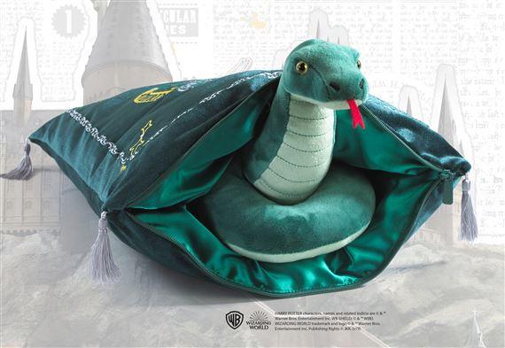 Peluche et coussin de la Maison de Serpentard - La Muchette