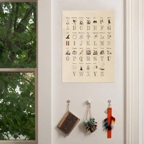 Poster - Alphabet Harry Potter - La Muchette