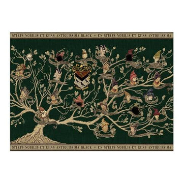 Poster - Tapisserie de la famille Black - La Muchette