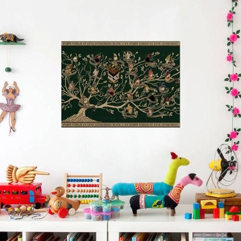 Poster - Tapisserie de la famille Black - La Muchette