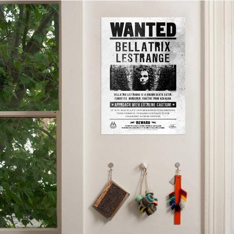 Poster - Wanted Bellatrix Lestrange - La Muchette