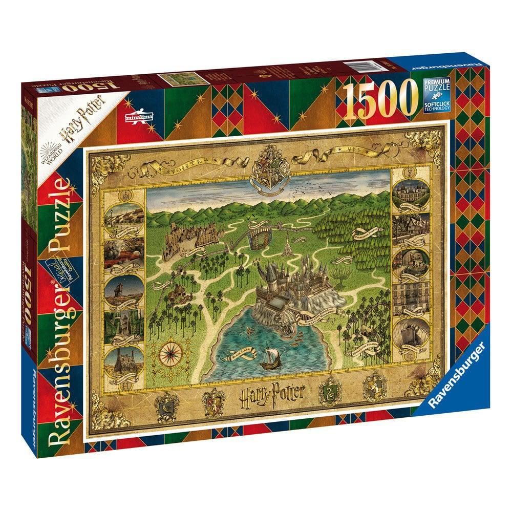 Puzzle Carte de Poudlard (1500 pièces) - La Muchette