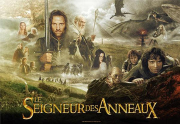 Puzzle Seigneur des Anneaux 1000 pièces - La Muchette