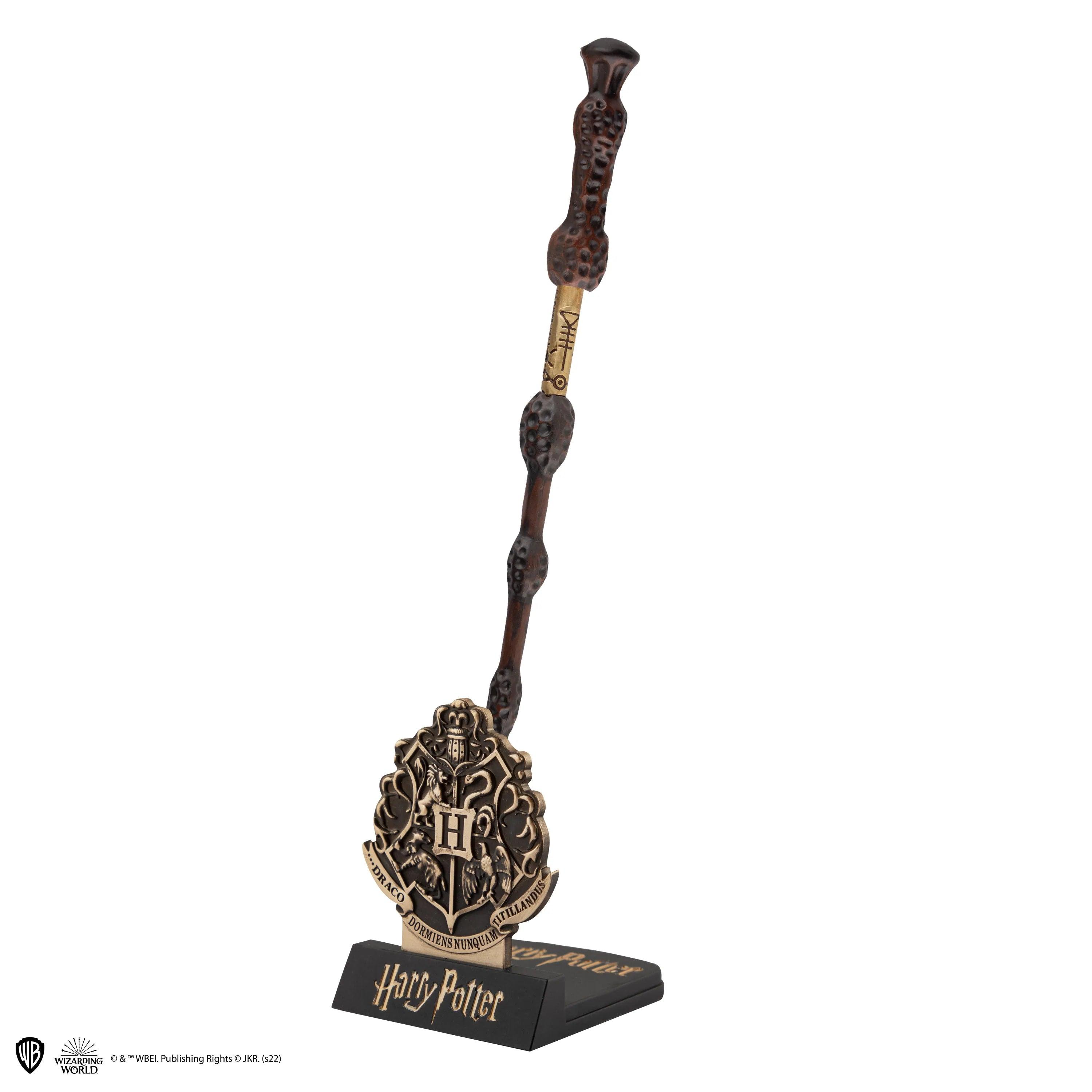 Stylo baguette Albus Dumbledore et support - La Muchette