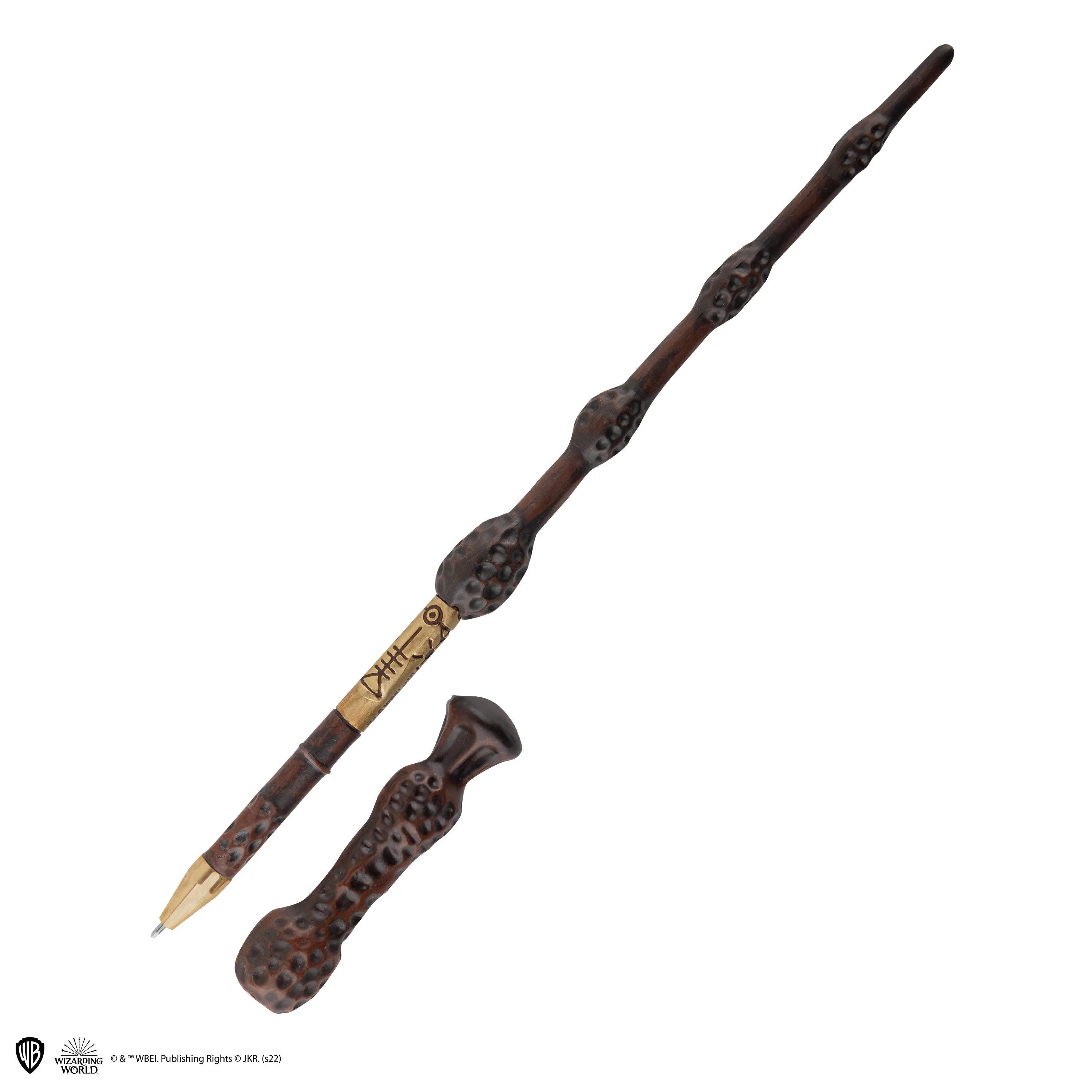 Stylo baguette Albus Dumbledore et support - La Muchette