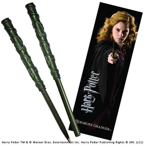 Stylo baguette & Marque-page Hermione - La Muchette
