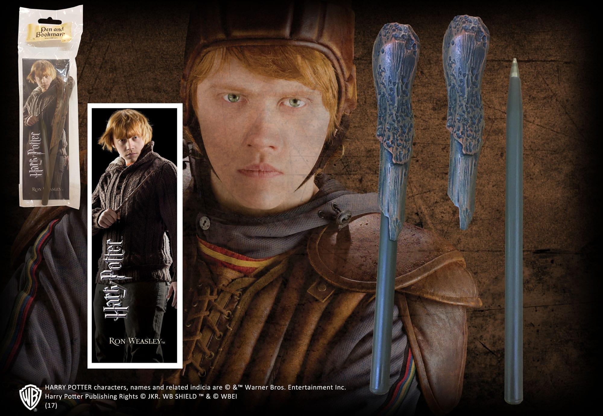 Stylo baguette & Marque - page Ron Weasley - La Muchette