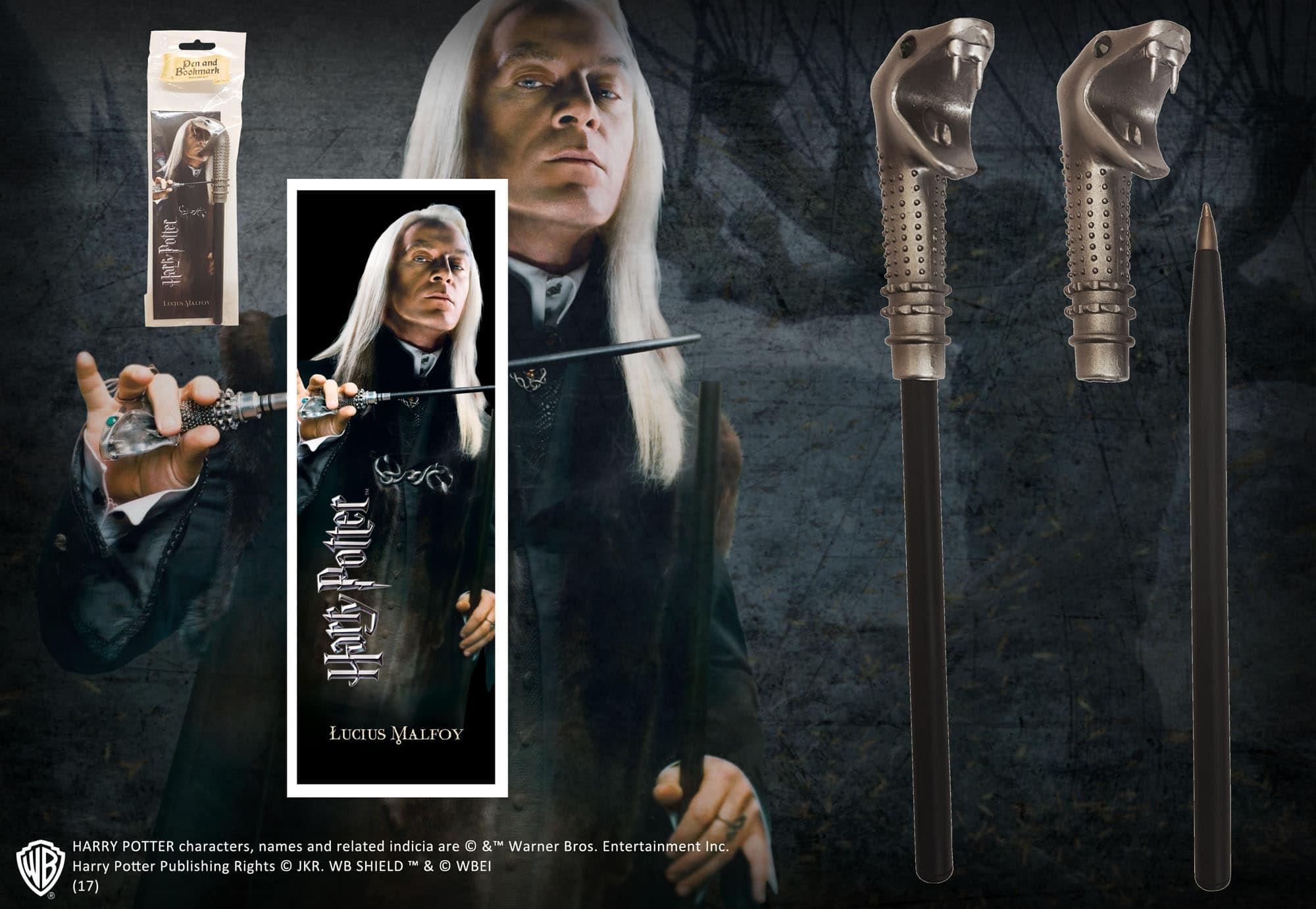 Stylo baguette et Marque - page Lucius Malefoy - La Muchette