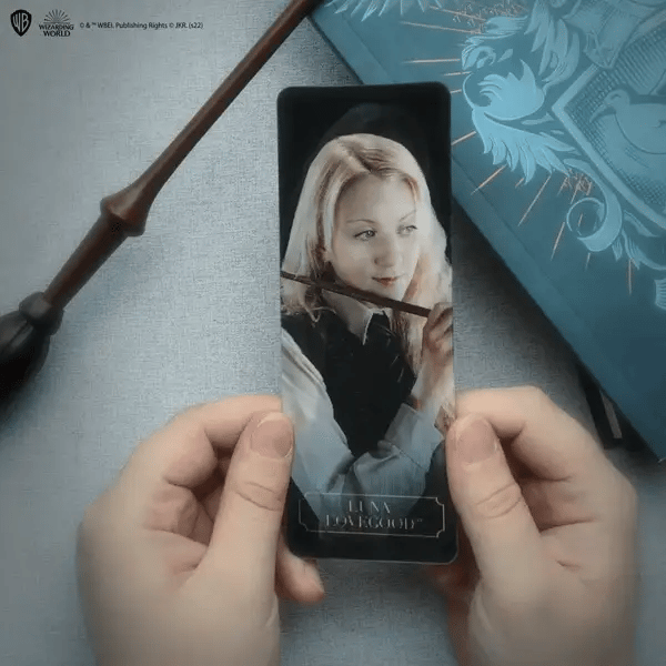 Stylo baguette Luna Lovegood et support - La Muchette