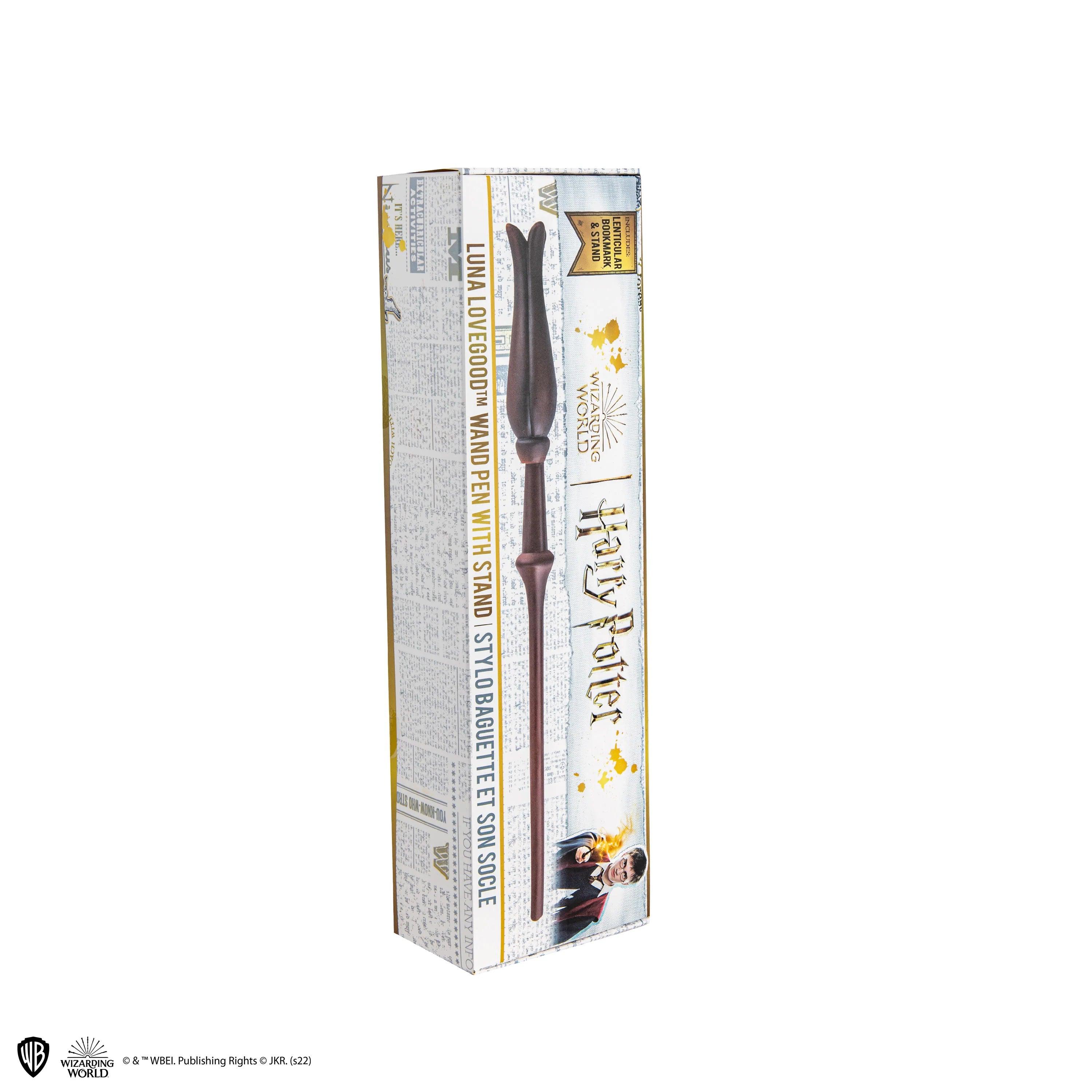 Stylo baguette Luna Lovegood et support - La Muchette